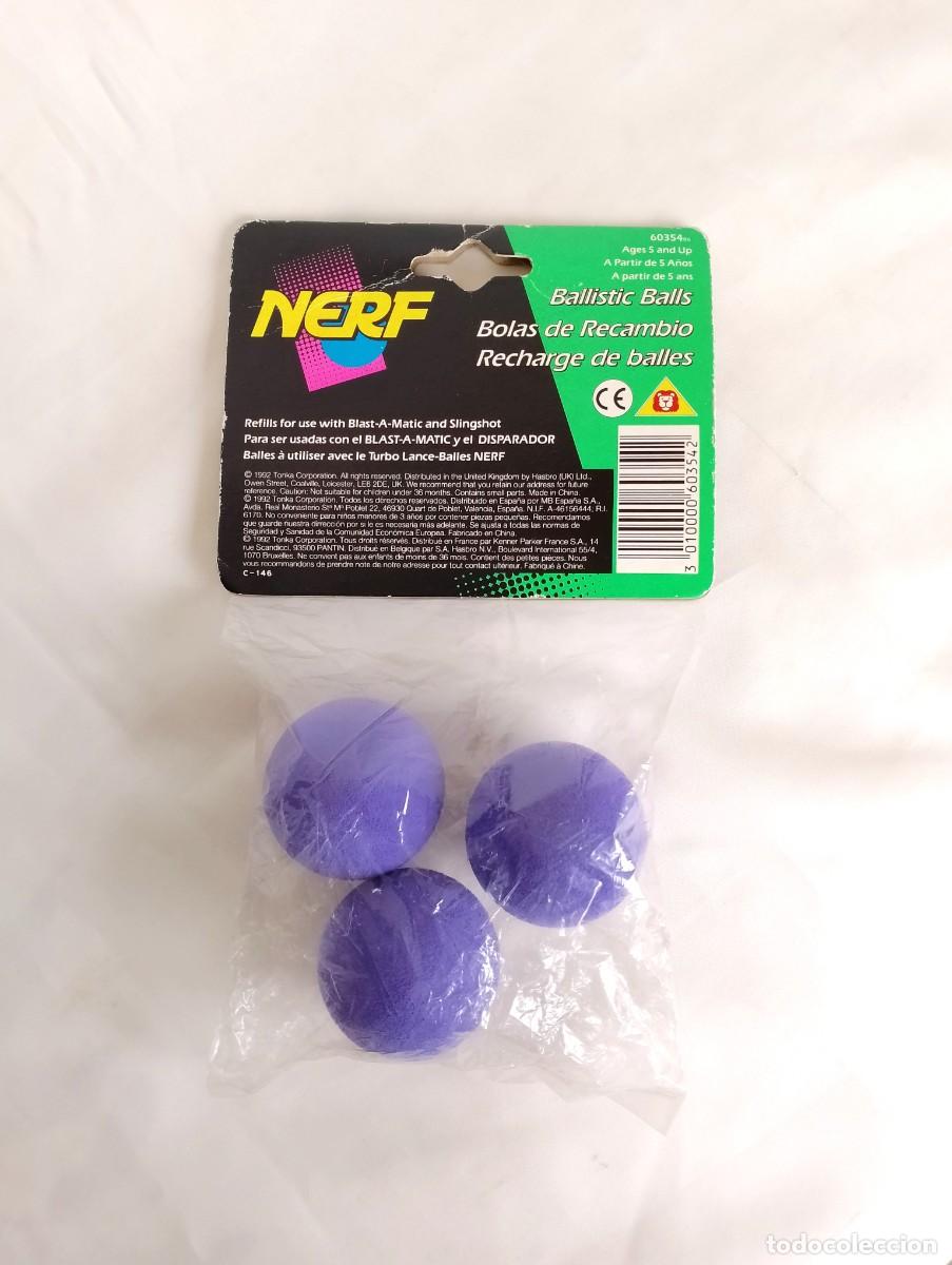 Juguetes antiguos y juegos de colecci&oacute;n: NERF. RECAMBIO DE 3 BOLAS NERF. TONKA 1992