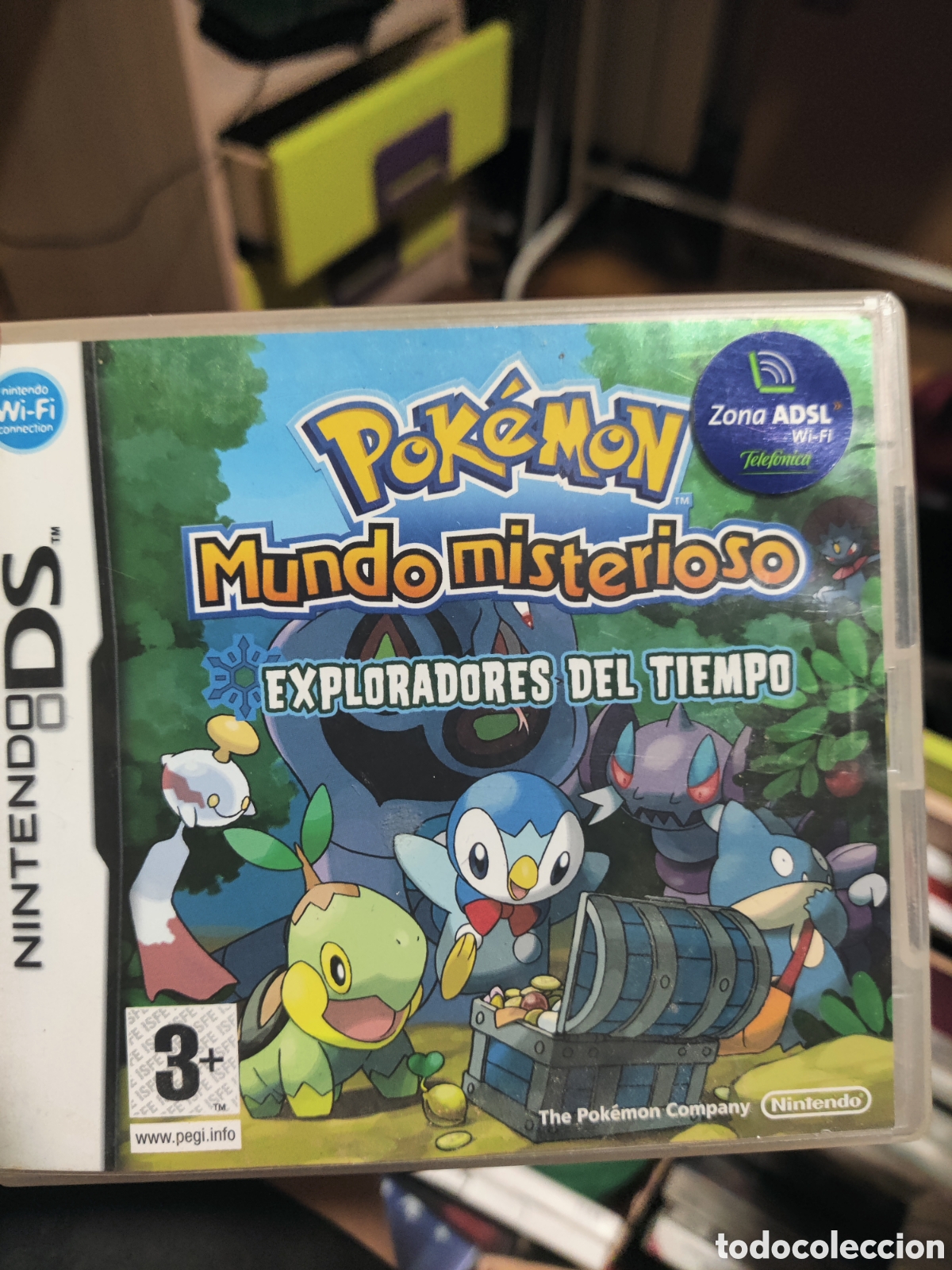 Juguetes antiguos y juegos de colecci&oacute;n: Pok&eacute;mon juego DS exploradores del tiempo