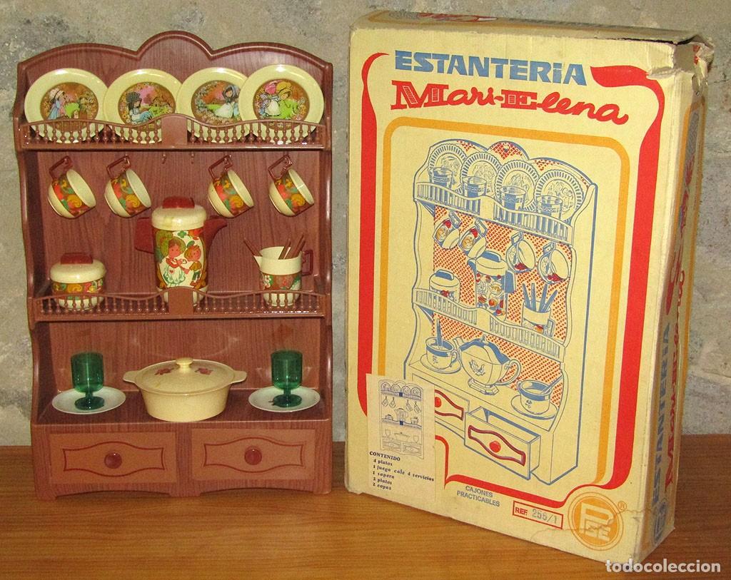 Juguetes antiguos y juegos de colecci&oacute;n: ANTIGUA ESTANTER&Iacute;A MARI ELENA DE PSE (PLASTICOS SANTA ELENA). NUEVA, COMPLETA Y EN SU CAJA. A&Ntilde;OS 60.