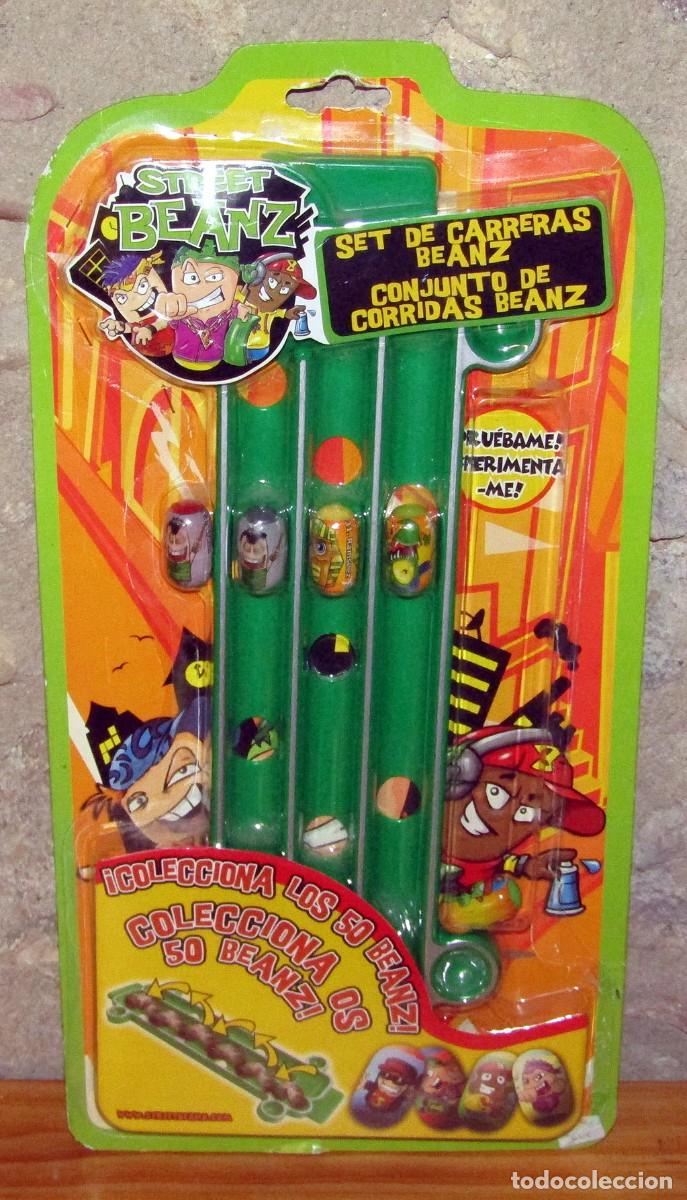 Juguetes antiguos y juegos de colecci&oacute;n: STREET BEANZ: BLISTER SET DE CARRERAS BEANZ - NUEVO A ESTRENAR