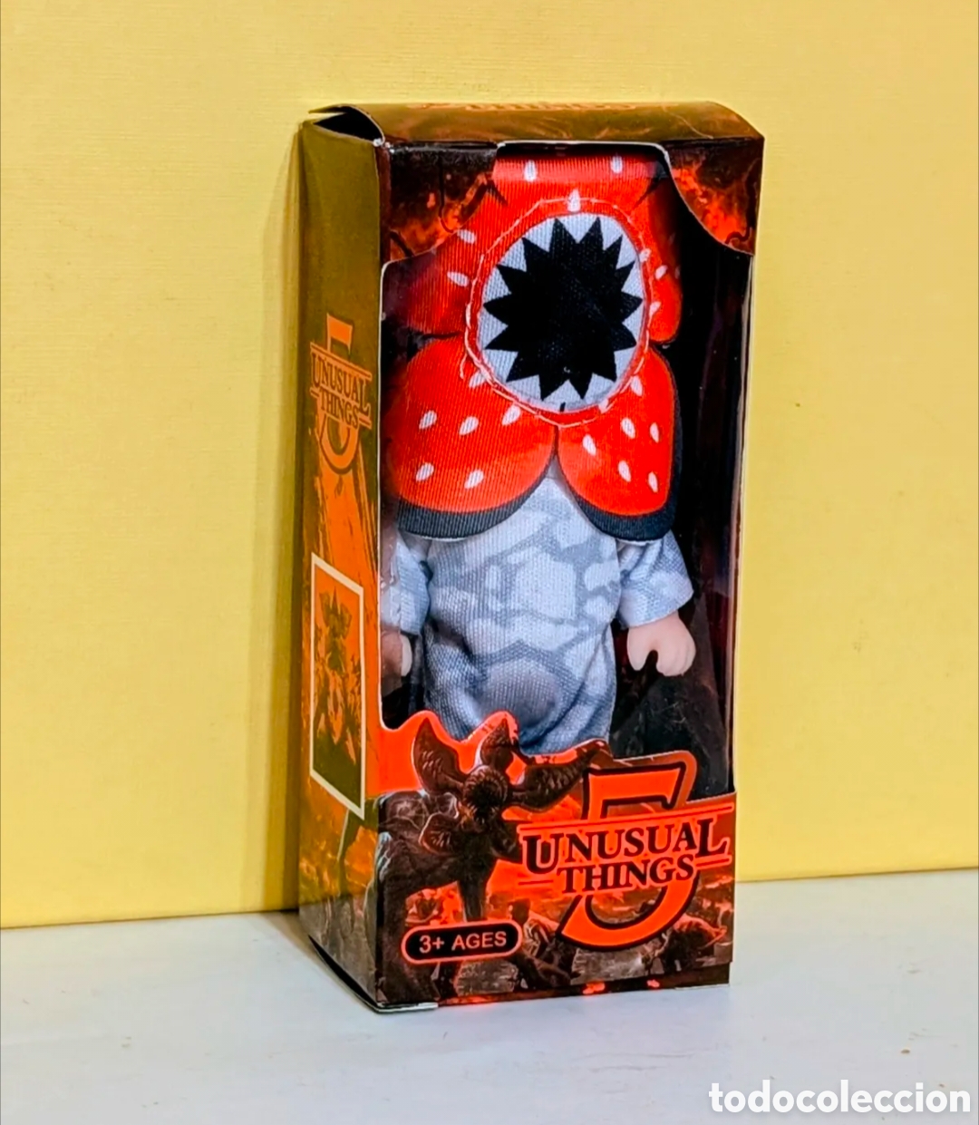 Juguetes antiguos y juegos de colecci&oacute;n: Figura mu&ntilde;eco sin abrir Stranger Things Demogorgon. Netflix.