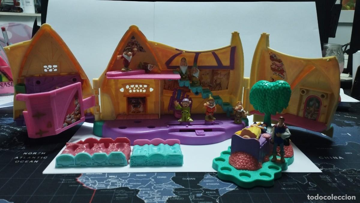 Juguetes antiguos y juegos de colecci&oacute;n: Casa de juguete de Blancanieves y los 7 enanitos