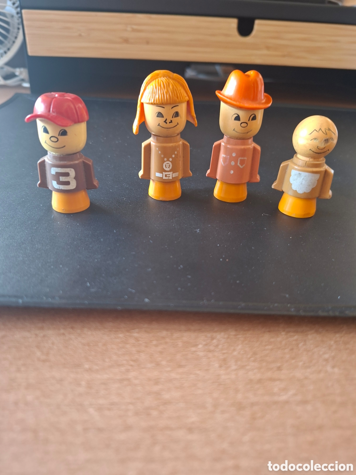 Juguetes antiguos y juegos de colecci&oacute;n: Feber Vintage 4 figuras Mi familia a&ntilde;os 80