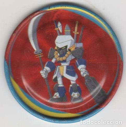 Juguetes antiguos y juegos de colecci&oacute;n: COLECCI&Oacute;N TAZOS MAGIC BOX INT. MEDABOTS METAL RAPPERS TAZO MET&Aacute;LICO CAPS POGS N&Uacute;MERO 201 ANIME