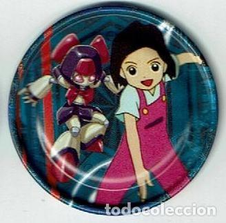 Juguetes antiguos y juegos de colecci&oacute;n: COLECCI&Oacute;N TAZOS MAGIC BOX INT. MEDABOTS METAL RAPPERS TAZO MET&Aacute;LICO CAPS POGS N&Uacute;MERO 175 ANIME