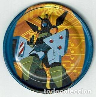 Juguetes antiguos y juegos de colecci&oacute;n: COLECCI&Oacute;N TAZOS MAGIC BOX INT. MEDABOTS METAL RAPPERS TAZO MET&Aacute;LICO CAPS POGS N&Uacute;MERO 115 ANIME