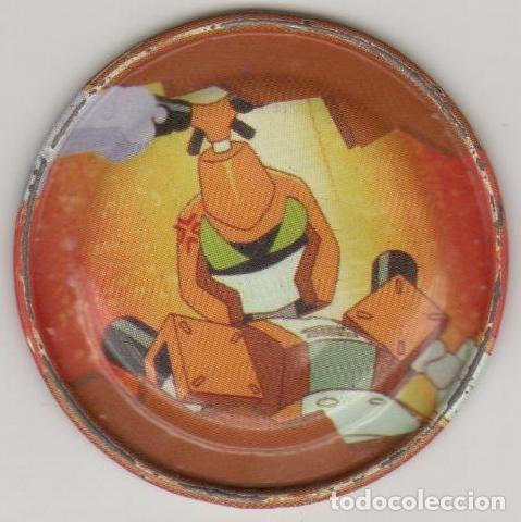 Juguetes antiguos y juegos de colecci&oacute;n: COLECCI&Oacute;N TAZOS MAGIC BOX INT. MEDABOTS METAL RAPPERS TAZO MET&Aacute;LICO CAPS POGS N&Uacute;MERO 71 ANIME