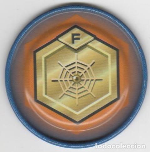 Juguetes antiguos y juegos de colecci&oacute;n: COLECCI&Oacute;N TAZOS MAGIC BOX INT. MEDABOTS METAL RAPPERS TAZO MET&Aacute;LICO CAPS POGS N&Uacute;MERO 58 F ANIME