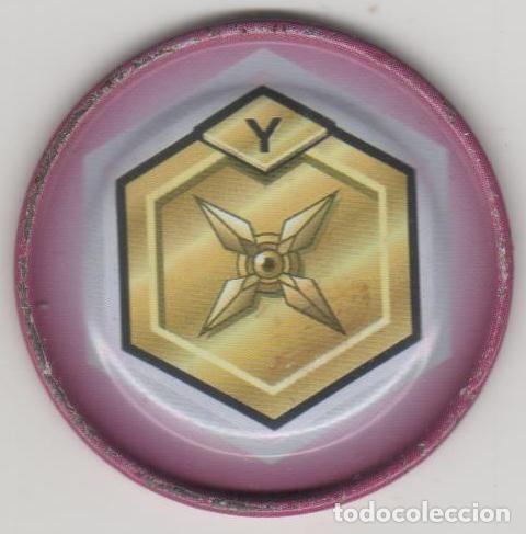 Juguetes antiguos y juegos de colecci&oacute;n: COLECCI&Oacute;N TAZOS MAGIC BOX INT. MEDABOTS METAL RAPPERS TAZO MET&Aacute;LICO CAPS POGS N&Uacute;MERO 47 Y ANIME