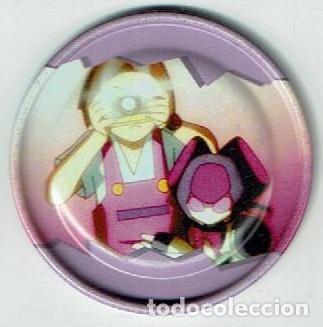 Juguetes antiguos y juegos de colecci&oacute;n: COLECCI&Oacute;N TAZOS MAGIC BOX INT. MEDABOTS METAL RAPPERS TAZO MET&Aacute;LICO CAPS POGS N&Uacute;MERO 19 ANIME
