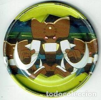 Juguetes antiguos y juegos de colecci&oacute;n: COLECCI&Oacute;N TAZOS MAGIC BOX INT. MEDABOTS METAL RAPPERS TAZO MET&Aacute;LICO CAPS POGS N&Uacute;MERO 7 ANIME