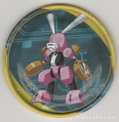 Juguetes antiguos y juegos de colecci&oacute;n: COLECCI&Oacute;N TAZOS MAGIC BOX INT. MEDABOTS METAL RAPPERS WORLD FEDERATION TAZO CAPS POGS N&Uacute;MERO 163