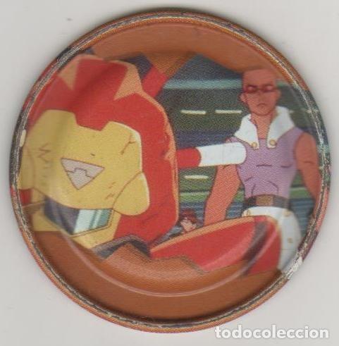 Juguetes antiguos y juegos de colecci&oacute;n: COLECCI&Oacute;N TAZOS MAGIC BOX INT. MEDABOTS METAL RAPPERS TAZO CAPS POGS MET&Aacute;LICO N&ordm; 166