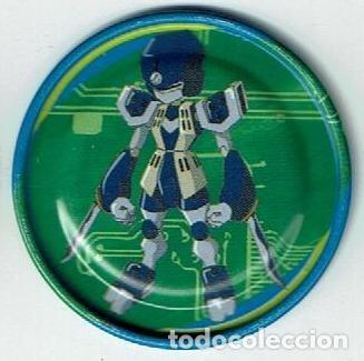 Juguetes antiguos y juegos de colecci&oacute;n: COLECCI&Oacute;N TAZOS MAGIC BOX INT. MEDABOTS METAL RAPPERS TAZO CAPS POGS MET&Aacute;LICO N&ordm; 43