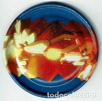 Juguetes antiguos y juegos de colecci&oacute;n: COLECCI&Oacute;N TAZOS MAGIC BOX INT. MEDABOTS METAL RAPPERS TAZO CAPS POGS MET&Aacute;LICO N&ordm; 42