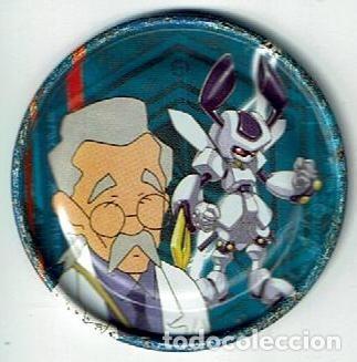 Juguetes antiguos y juegos de colecci&oacute;n: COLECCI&Oacute;N TAZOS MAGIC BOX INT. MEDABOTS METAL RAPPERS TAZO MET&Aacute;LICO CAPS POGS N&ordm; 92 1999 TV TOKYO