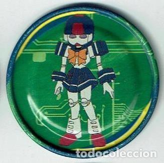 Juguetes antiguos y juegos de colecci&oacute;n: COLECCI&Oacute;N TAZOS MAGIC BOX INT. MEDABOTS METAL RAPPERS TAZO MET&Aacute;LICO CAPS POGS N&ordm; 217 1999 TV TOKYO