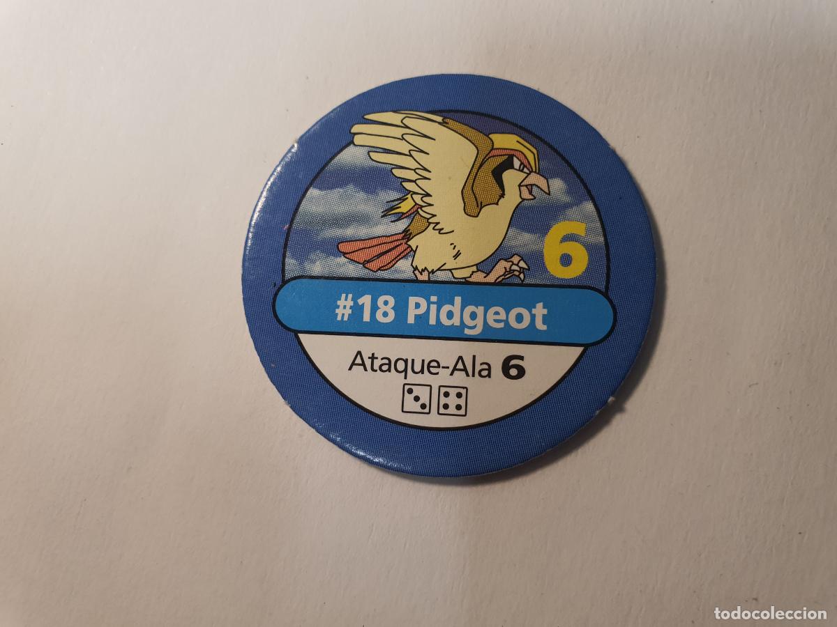 Juguetes antiguos y juegos de colecci&oacute;n: TAZO FICHA POKEMON -- A&Ntilde;O 1995 1996 1998 -- JUEGO MAESTRO POKEMON MB -- N&ordm; 18