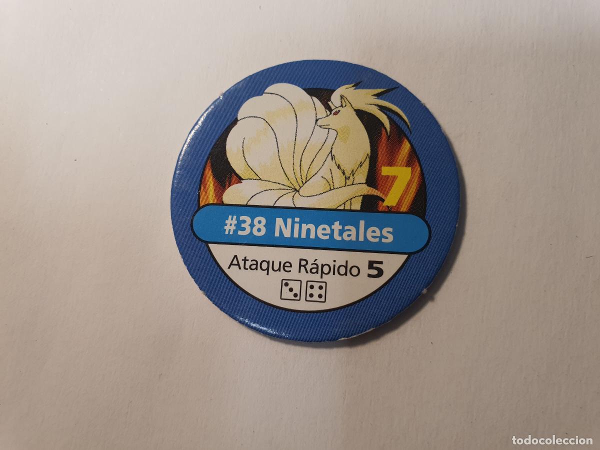 Juguetes antiguos y juegos de colecci&oacute;n: TAZO FICHA POKEMON -- A&Ntilde;O 1995 1996 1998 -- JUEGO MAESTRO POKEMON MB -- N&ordm; 38