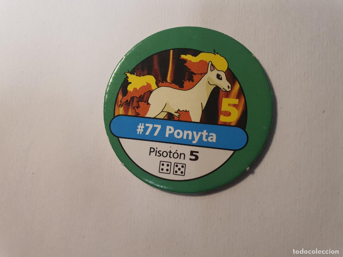 Juguetes antiguos y juegos de colecci&oacute;n: TAZO FICHA POKEMON -- A&Ntilde;O 1995 1996 1998 -- JUEGO MAESTRO POKEMON MB -- N&ordm; 77