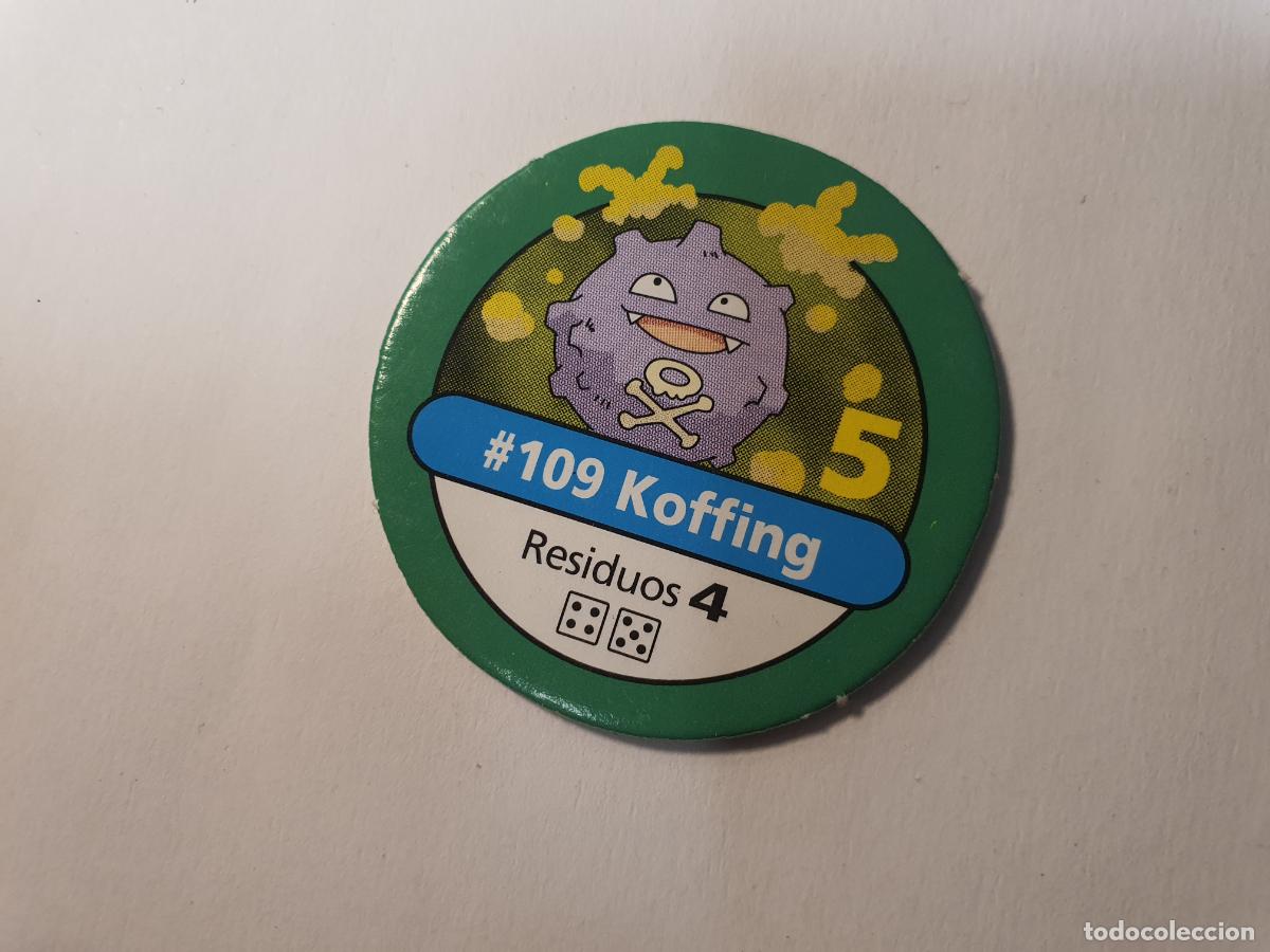 Juguetes antiguos y juegos de colecci&oacute;n: TAZO FICHA POKEMON -- A&Ntilde;O 1995 1996 1998 -- JUEGO MAESTRO POKEMON MB -- N&ordm; 109