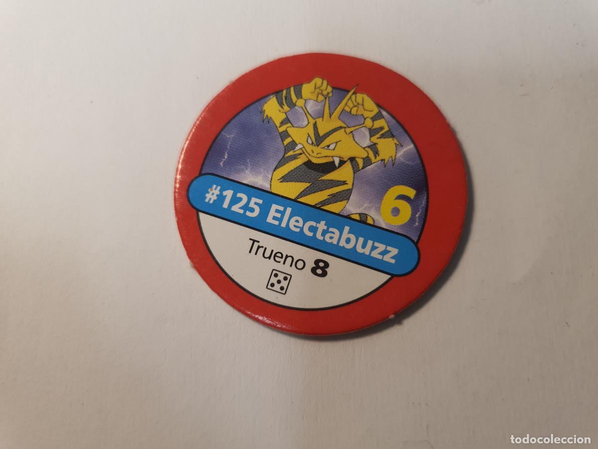 Jouets Anciens et Jeux de collection: TAZO FICHA POKEMON -- A&Ntilde;O 1995 1996 1998 -- JUEGO MAESTRO POKEMON MB -- N&ordm; 125