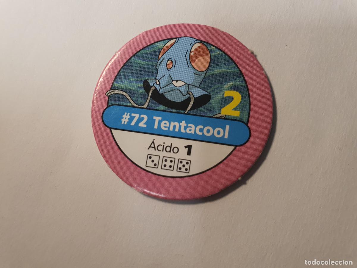 Jouets Anciens et Jeux de collection: TAZO FICHA POKEMON -- A&Ntilde;O 1995 1996 1998 -- JUEGO MAESTRO POKEMON MB -- N&ordm; 72
