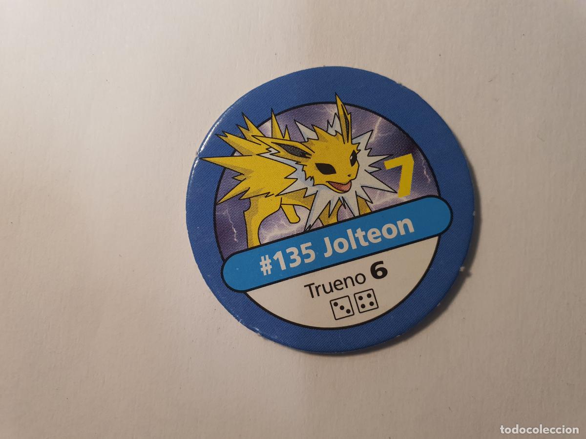 Juguetes antiguos y juegos de colecci&oacute;n: TAZO FICHA POKEMON -- A&Ntilde;O 1995 1996 1998 -- JUEGO MAESTRO POKEMON MB -- N&ordm; 135