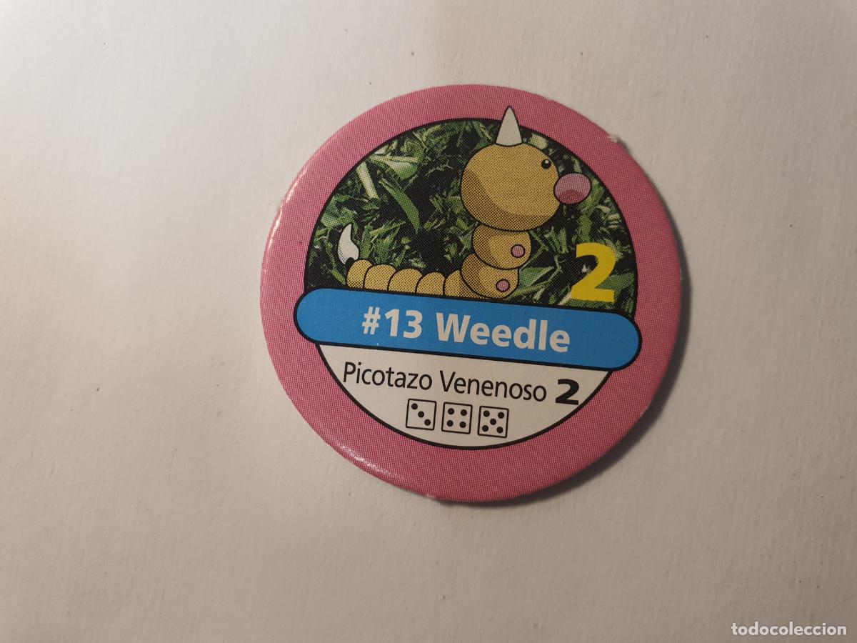 Juguetes antiguos y juegos de colecci&oacute;n: TAZO FICHA POKEMON -- A&Ntilde;O 1995 1996 1998 -- JUEGO MAESTRO POKEMON MB -- N&ordm; 13