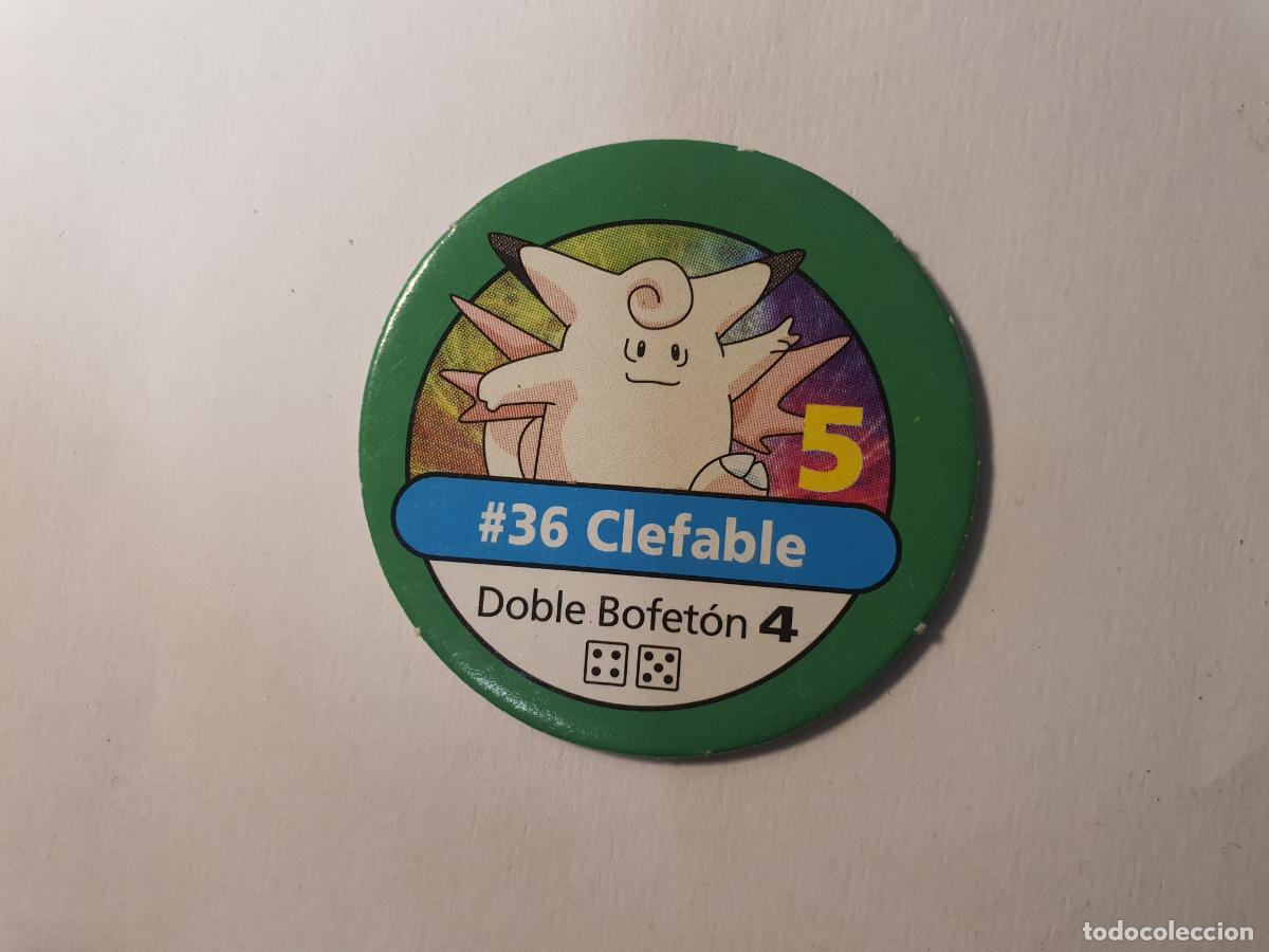 Juguetes antiguos y juegos de colecci&oacute;n: TAZO FICHA POKEMON -- A&Ntilde;O 1995 1996 1998 -- JUEGO MAESTRO POKEMON MB -- N&ordm; 36