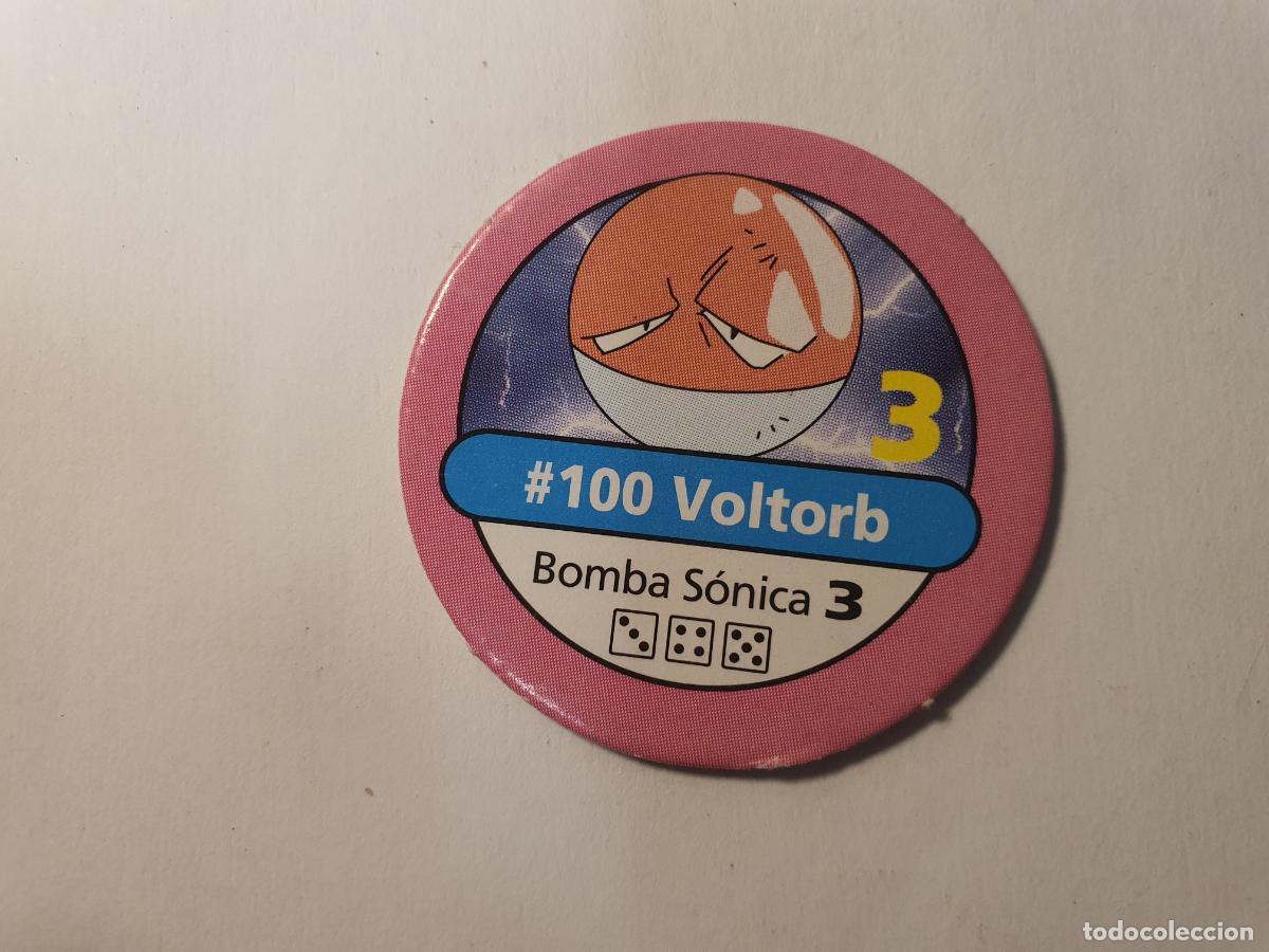 Juguetes antiguos y juegos de colecci&oacute;n: TAZO FICHA POKEMON -- A&Ntilde;O 1995 1996 1998 -- JUEGO MAESTRO POKEMON MB -- N&ordm; 100