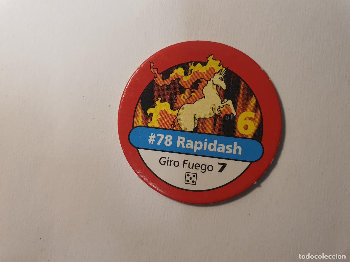 Juguetes antiguos y juegos de colecci&oacute;n: TAZO FICHA POKEMON -- A&Ntilde;O 1995 1996 1998 -- JUEGO MAESTRO POKEMON MB -- N&ordm; 78