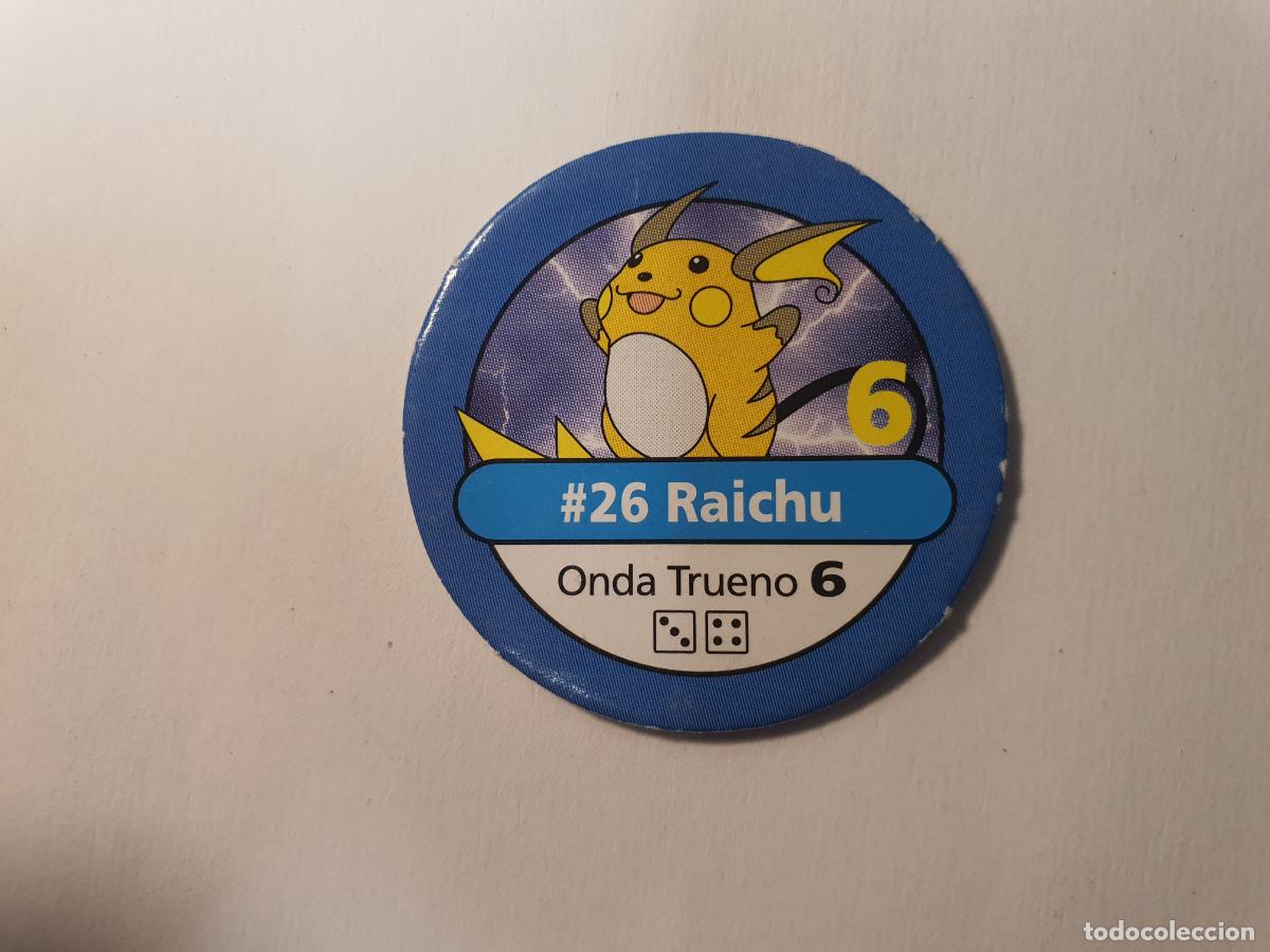 Juguetes antiguos y juegos de colecci&oacute;n: TAZO FICHA POKEMON -- A&Ntilde;O 1995 1996 1998 -- JUEGO MAESTRO POKEMON MB -- N&ordm; 26
