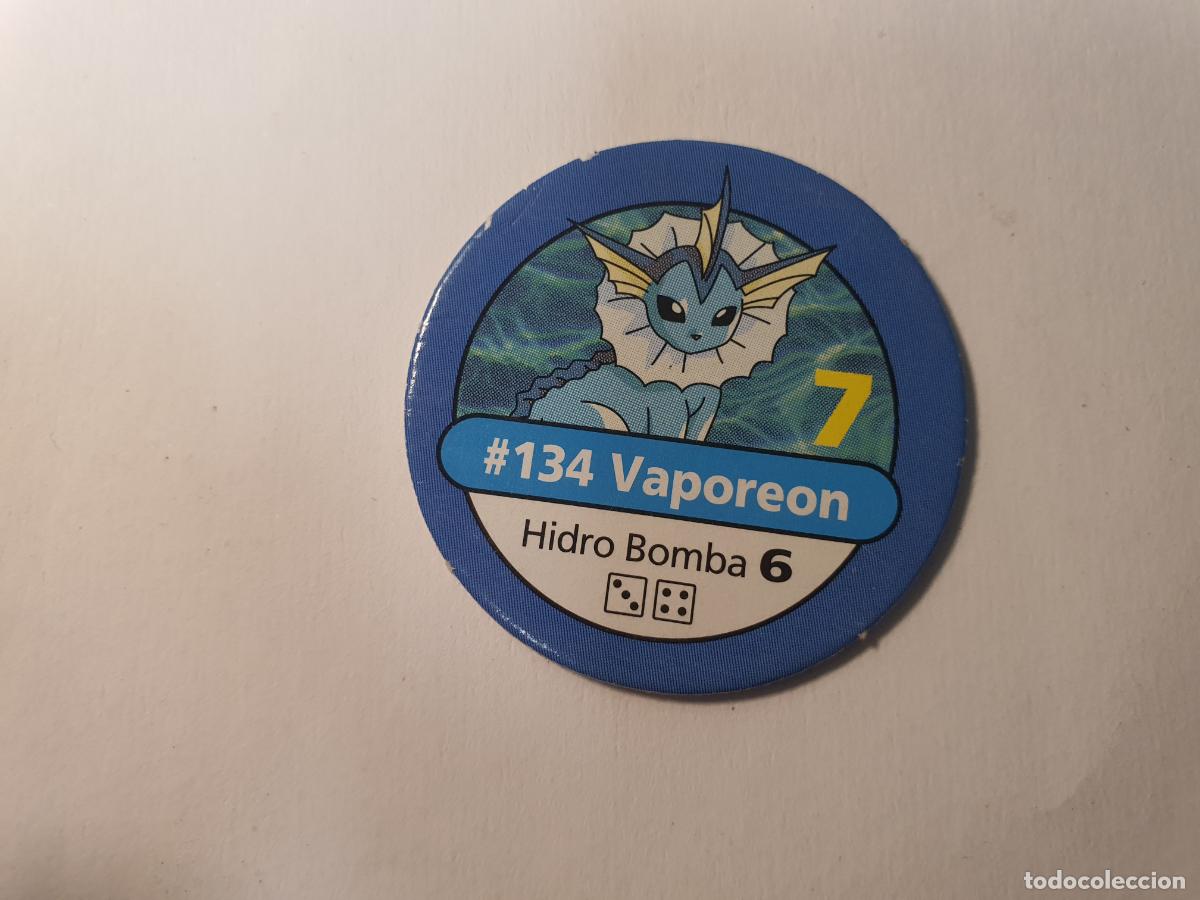 Juguetes antiguos y juegos de colecci&oacute;n: TAZO FICHA POKEMON -- A&Ntilde;O 1995 1996 1998 -- JUEGO MAESTRO POKEMON MB -- N&ordm; 134