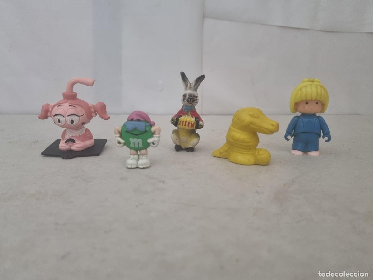 Juguetes antiguos y juegos de colecci&oacute;n: Lote de 5 figuras varidas
