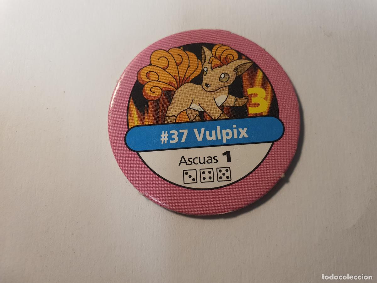Juguetes antiguos y juegos de colecci&oacute;n: TAZO FICHA POKEMON -- A&Ntilde;O 1995 1996 1998 -- JUEGO MAESTRO POKEMON MB -- N&ordm; 37