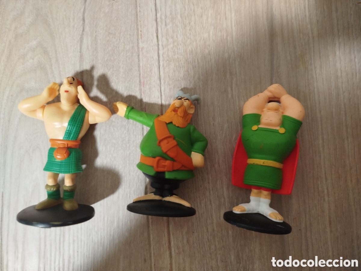 Juguetes antiguos y juegos de colecci&oacute;n: Figuras Ast&eacute;rix pl&aacute;stico