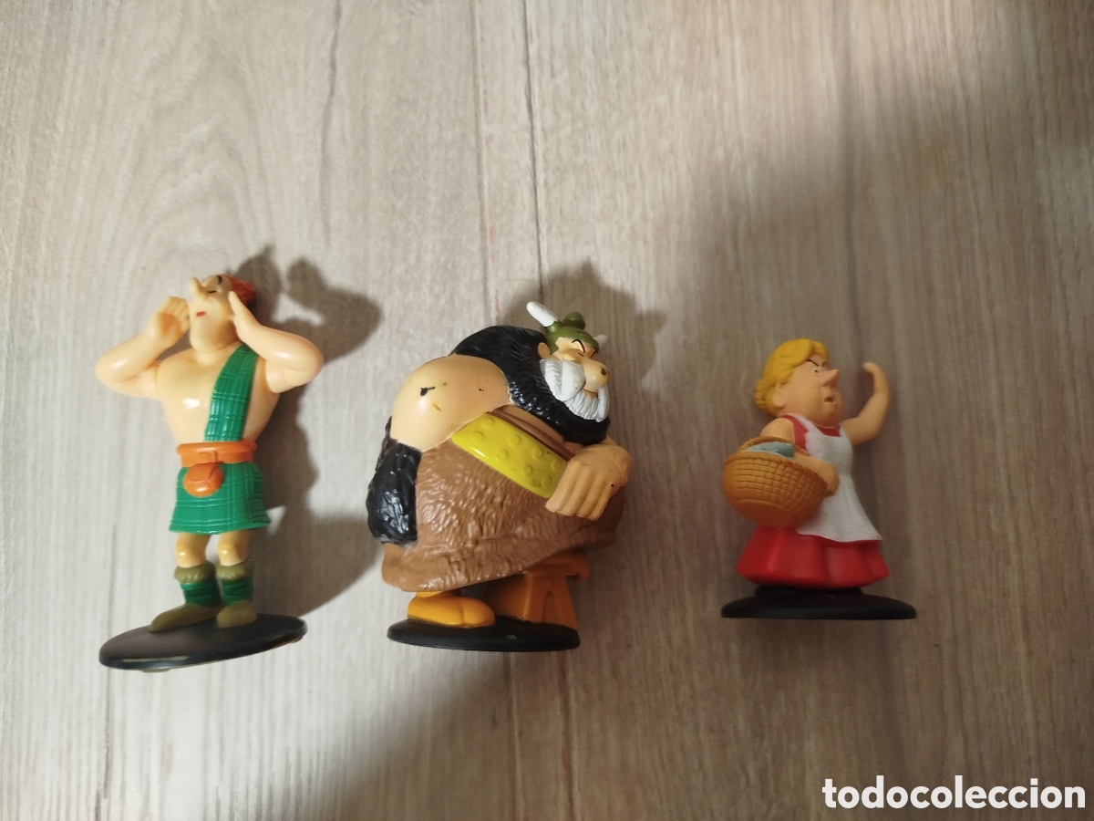 Juguetes antiguos y juegos de colecci&oacute;n: Figuras Ast&eacute;rix pl&aacute;stico