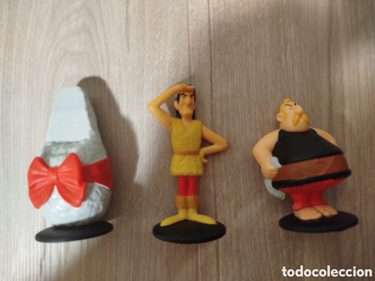 Juguetes antiguos y juegos de colecci&oacute;n: Figuras Ast&eacute;rix pl&aacute;stico