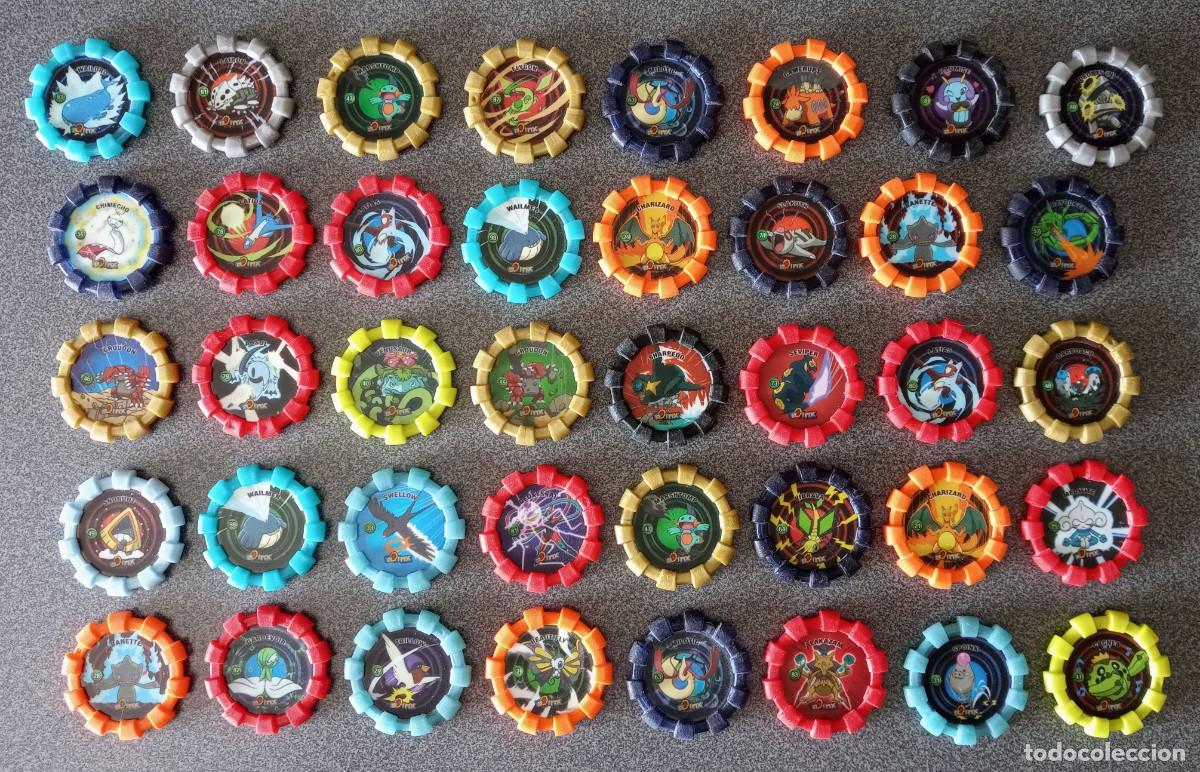 Juguetes antiguos y juegos de colecci&oacute;n: Lote tazos Boinx P&oacute;kemon
