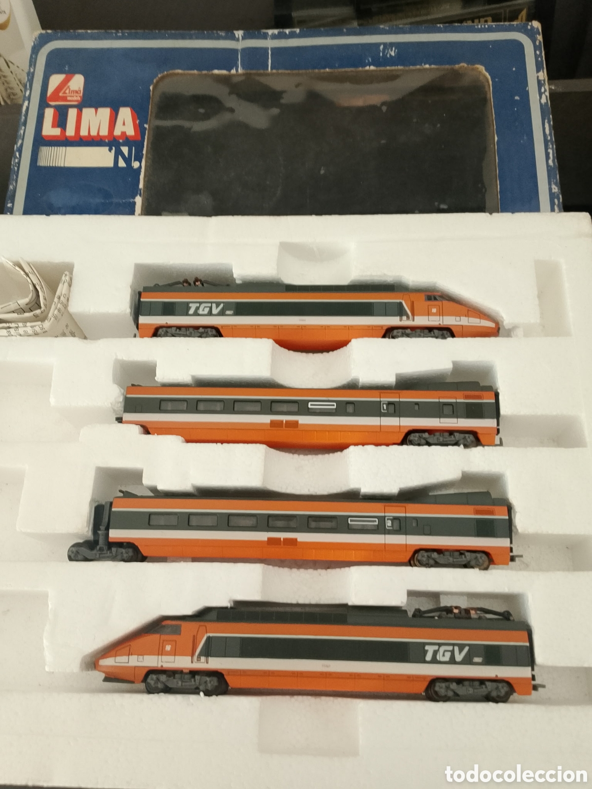 Juguetes antiguos y juegos de colecci&oacute;n: Tren de alta velocidad franc&eacute;s