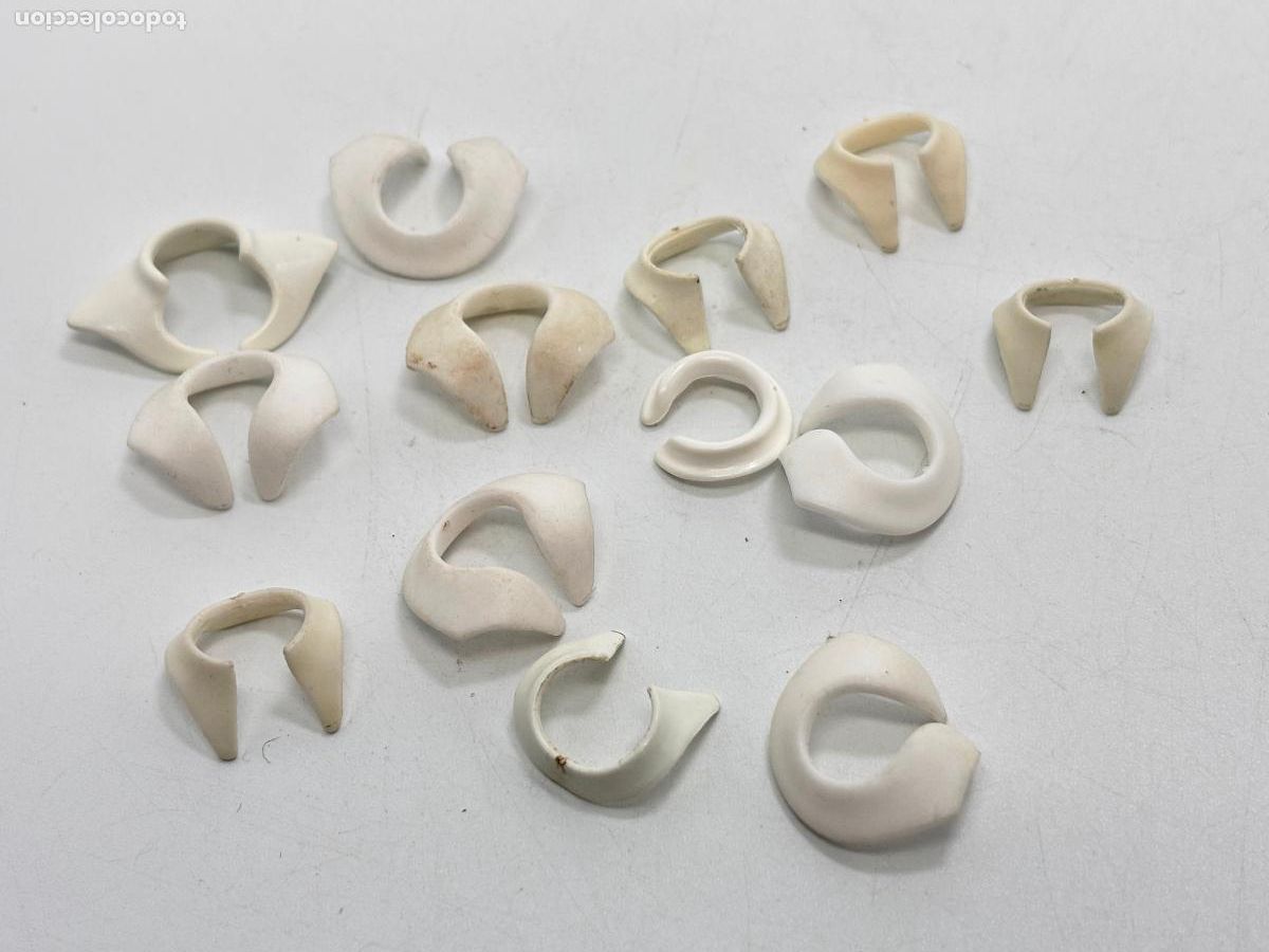 Antique Toys and Collectible Games: Playmobil lote pa&ntilde;uelo blanco beige se&ntilde;ora