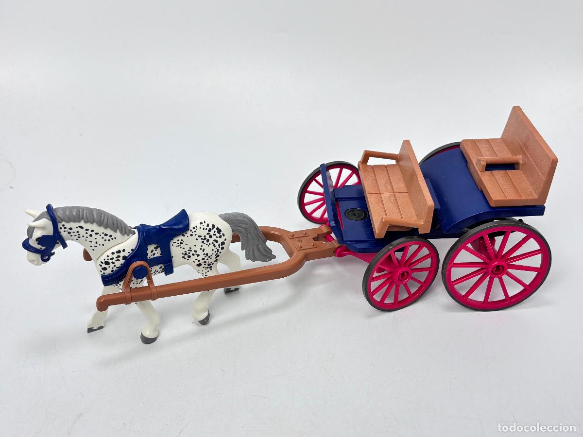 Juguetes antiguos y juegos de colecci&oacute;n: Playmobil 5226 carruaje de paseo con caballo