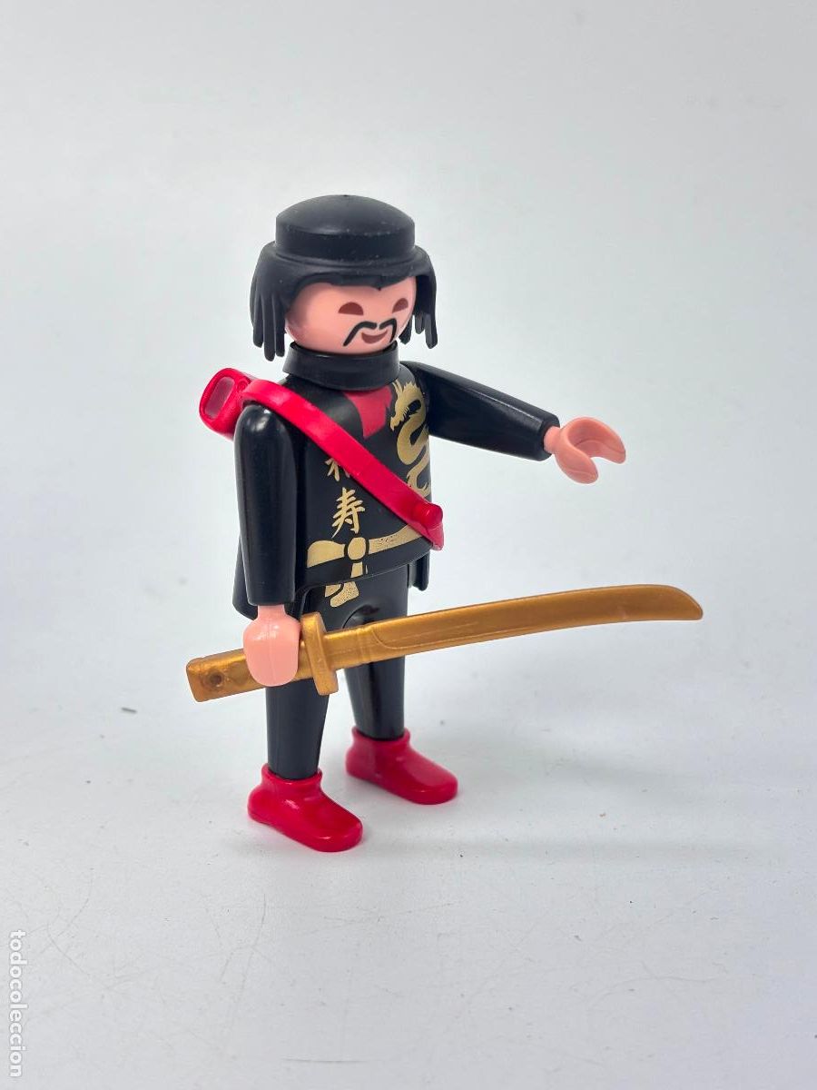 Giocattoli antichi e Giochi di collezione: Playmobil figura samur&aacute;i especial