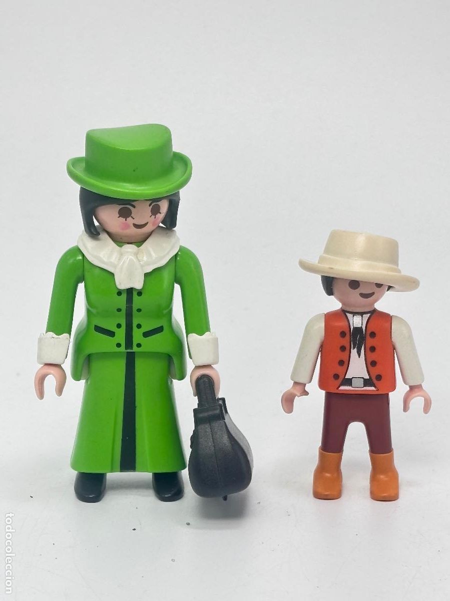 Giocattoli antichi e Giochi di collezione: Playmobil 3803 figura ni&ntilde;o ni&ntilde;a diligencia oeste