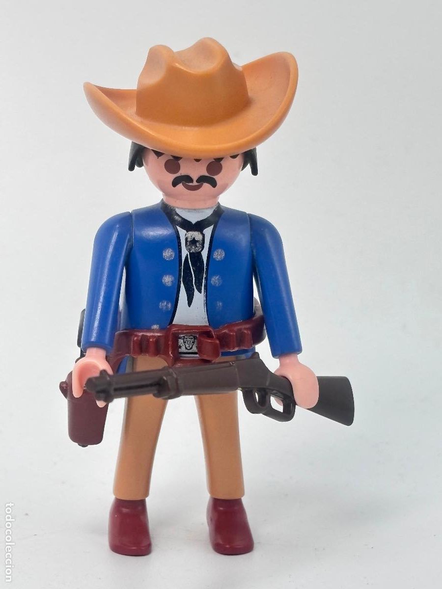 Giocattoli antichi e Giochi di collezione: Playmobil 3803 figura sheriff diligencia oeste