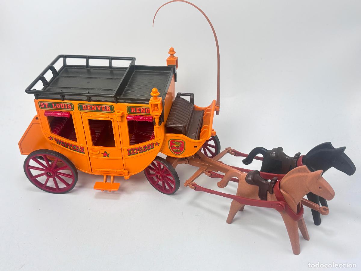 Giocattoli antichi e Giochi di collezione: Playmobil 3803 diligencia defecto agarre l&aacute;tigo oeste