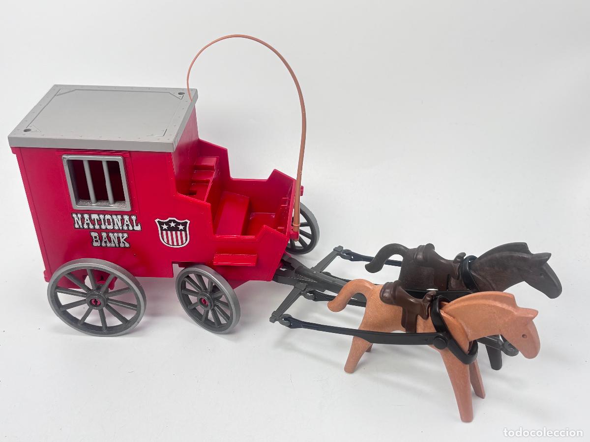 Giocattoli antichi e Giochi di collezione: Playmobil 3037 diligencia carreta oro nordista