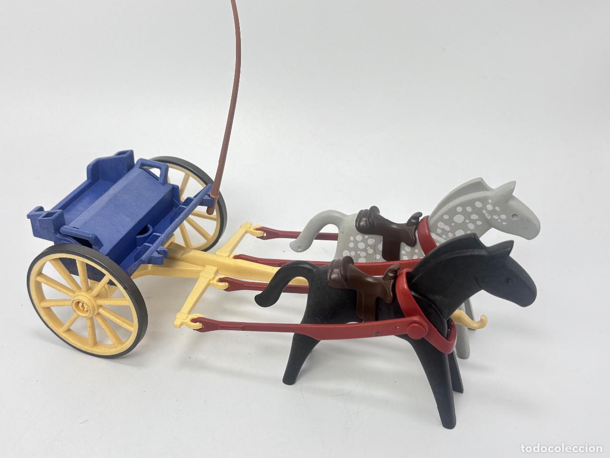 Juguetes antiguos y juegos de colecci&oacute;n: Playmobil 3784 carreta artiller&iacute;a sudista