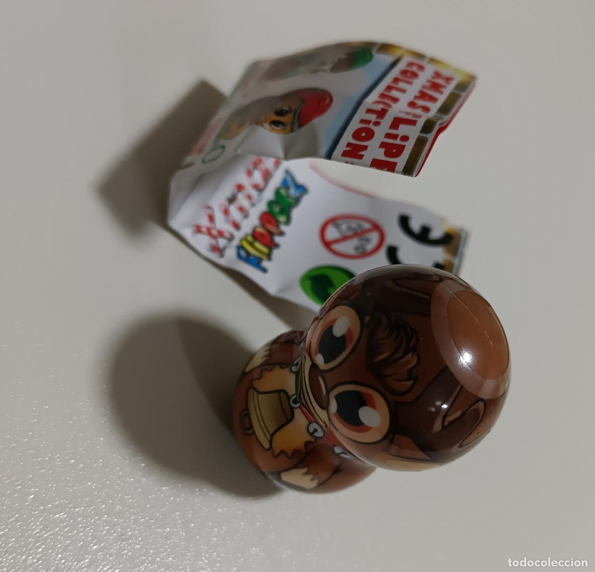Juguetes antiguos y juegos de colecci&oacute;n: rudolph reno alce campana figura checklist check navidad figura folleto flipperz xmas navide&ntilde;o
